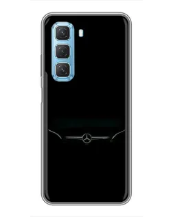 Чехол для Infinix Hot 50 5G с картинкой «Mercedes Stealth Look»
