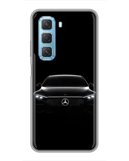 Чехол для Infinix Hot 50 5G с картинкой «Mercedes Vision — концепт»
