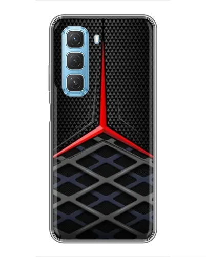 Чехол для Infinix Hot 50 5G с картинкой «Mercedes Carbon Grid» Чехол для Infinix Hot 50 5G с картинкой «Mercedes Carbon Grid»