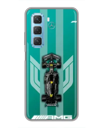 Чехол для Infinix Hot 50 5G с картинкой «Mercedes AMG Petronas» Чехол для Infinix Hot 50 5G с картинкой «Mercedes AMG Petronas»