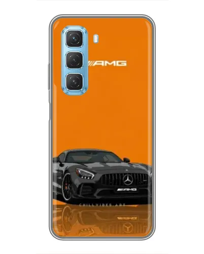Чехол для Infinix Hot 50 5G с картинкой «Оранжевый Mercedes AMG» Чехол для Infinix Hot 50 5G с картинкой «Оранжевый Mercedes AMG»