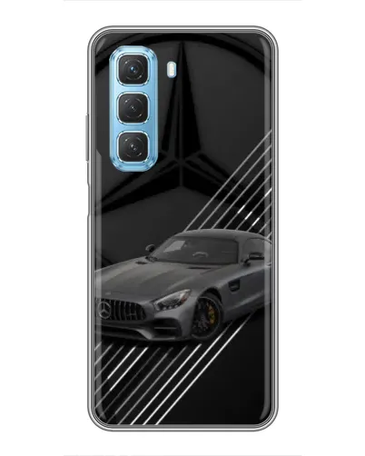 Чехол для Infinix Hot 50 5G с картинкой «Mercedes AMG — графика» Чехол для Infinix Hot 50 5G с картинкой «Mercedes AMG — графика»
