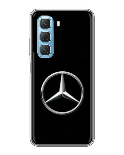 Чехол для Infinix Hot 50 5G с картинкой «Mercedes классический лого» Чехол для Infinix Hot 50 5G с картинкой «Mercedes классический лого»