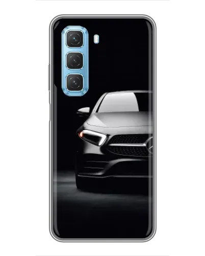 Чехол для Infinix Hot 50 5G с картинкой «Свет фар Mercedes» Чехол для Infinix Hot 50 5G с картинкой «Свет фар Mercedes»