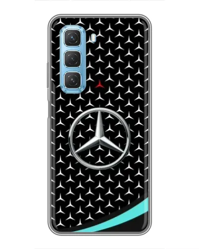 Чехол для Infinix Hot 50 5G с картинкой «Mercedes — бирюзовый акцент» Чехол для Infinix Hot 50 5G с картинкой «Mercedes — бирюзовый акцент»