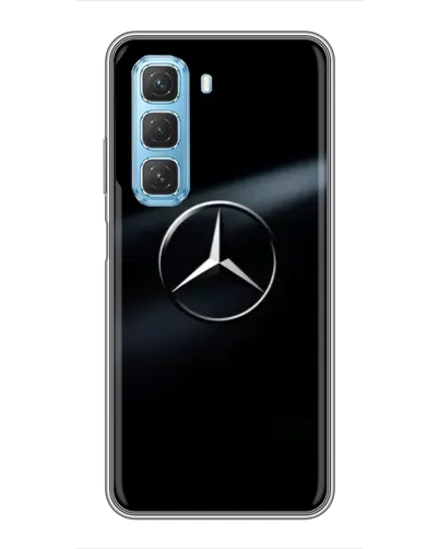 Чехол для Infinix Hot 50 5G с картинкой «Mercedes на металле» Чехол для Infinix Hot 50 5G с картинкой «Mercedes на металле»