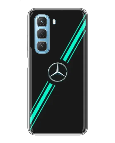 Чехол для Infinix Hot 50 5G с картинкой «Спортивные линии Mercedes» Чехол для Infinix Hot 50 5G с картинкой «Спортивные линии Mercedes»