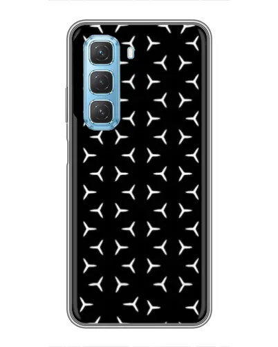 Чехол для Infinix Hot 50 5G с картинкой «Mercedes паттерн звезд» Чехол для Infinix Hot 50 5G с картинкой «Mercedes паттерн звезд»