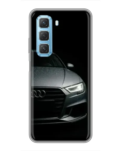Чехол для Infinix Hot 50 5G с картинкой «Audi — детализация кузова»