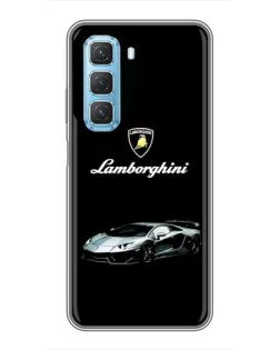 Чехол для Infinix Hot 50 5G с картинкой «Логотип Lamborghini классика» Чехол для Infinix Hot 50 5G с картинкой «Логотип Lamborghini классика»
