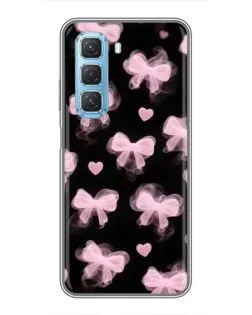 Чехол для Infinix Hot 50 5G с картинкой «Геометрия банта»