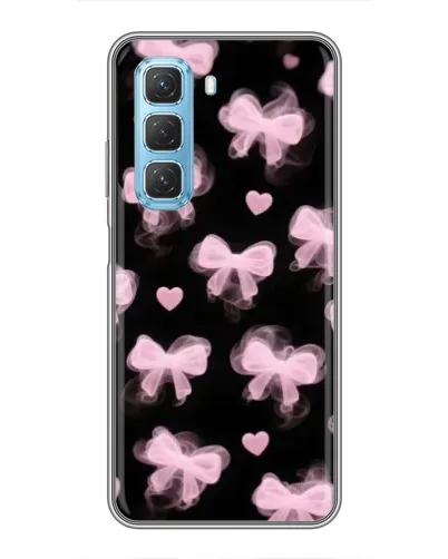 Чехол для Infinix Hot 50 5G с картинкой «Геометрия банта»