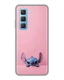 Чехол для Infinix Hot 50 5G с картинкой «Stitch выглядывает» Чехол для Infinix Hot 50 5G с картинкой «Stitch выглядывает»