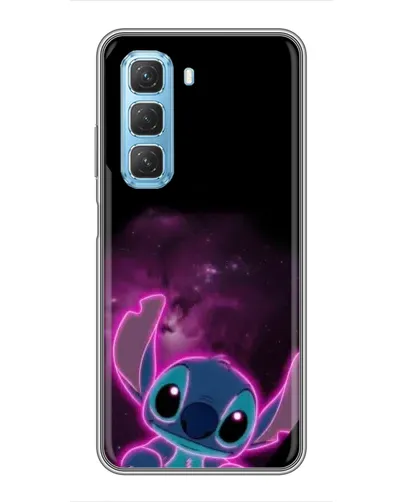 Чехол для Infinix Hot 50 5G с картинкой «Неоновый Stitch» Чехол для Infinix Hot 50 5G с картинкой «Неоновый Stitch»