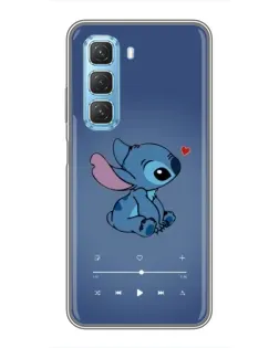 Чехол для Infinix Hot 50 5G с картинкой «Музыкальный Stitch» Чехол для Infinix Hot 50 5G с картинкой «Музыкальный Stitch»