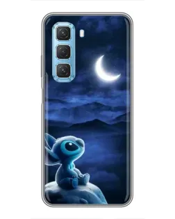 Чехол для Infinix Hot 50 5G с картинкой «Лунная ночь Стича» Чехол для Infinix Hot 50 5G с картинкой «Лунная ночь Стича»
