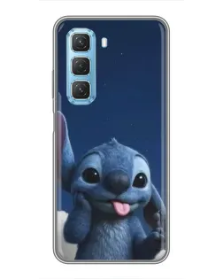 Чехол для Infinix Hot 50 5G с картинкой «Стич в облаках» Чехол для Infinix Hot 50 5G с картинкой «Стич в облаках»