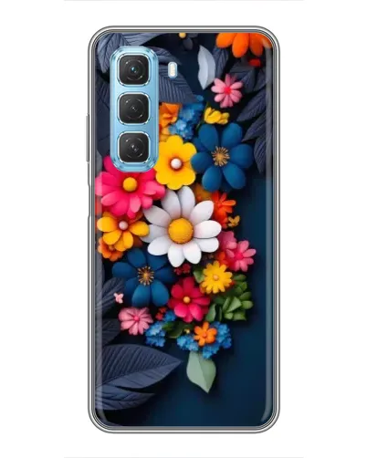 Чехол для Infinix Hot 50 5G с картинкой «Цветочная феерия» Чехол для Infinix Hot 50 5G с картинкой «Цветочная феерия»
