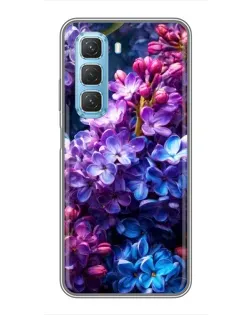 Чехол для Infinix Hot 50 5G с картинкой «Сиреневый цвет»