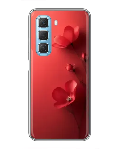 Чехол для Infinix Hot 50 5G с картинкой «Маковые соцветия» Чехол для Infinix Hot 50 5G с картинкой «Маковые соцветия»