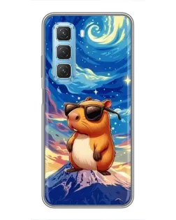 Чехол для Infinix Hot 50 5G с картинкой «Капибара Ван Гога» Чехол для Infinix Hot 50 5G с картинкой «Капибара Ван Гога»