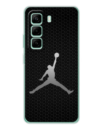 Чехол для Infinix Hot 50 Pro Plus с картинкой «Jordan Dark Carbon» Чехол для Infinix Hot 50 Pro Plus с картинкой «Jordan Dark Carbon»