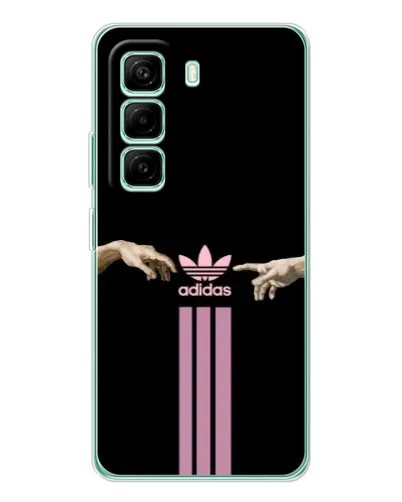 Чехол для Infinix Hot 50 Pro Plus с картинкой «Adidas Hands»