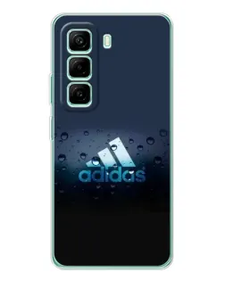 Чехол для Infinix Hot 50 Pro Plus с картинкой «Adidas Water Drops»