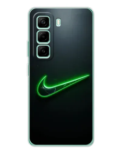 Чехол для Infinix Hot 50 Pro Plus с картинкой «Неоновый контур Nike» Чехол для Infinix Hot 50 Pro Plus с картинкой «Неоновый контур Nike»