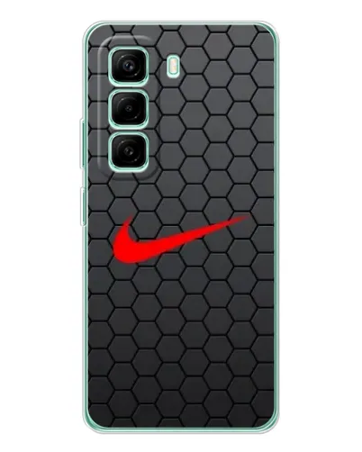 Чехол для Infinix Hot 50 Pro Plus с картинкой «Nike — карбоновая сетка» Чехол для Infinix Hot 50 Pro Plus с картинкой «Nike — карбоновая сетка»
