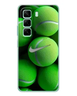 Чехол для Infinix Hot 50 Pro Plus с картинкой «Теннисные мячи Найк»