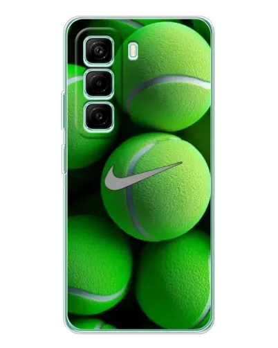 Чехол для Infinix Hot 50 Pro Plus с картинкой «Теннисные мячи Найк» Чехол для Infinix Hot 50 Pro Plus с картинкой «Теннисные мячи Найк»