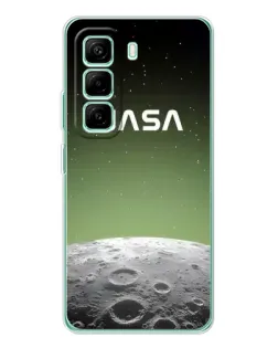 Чохол для Infinix Hot 50 Pro Plus з картинкою «NASA — місячний градієнт» Чохол для Infinix Hot 50 Pro Plus з картинкою «NASA — місячний градієнт»