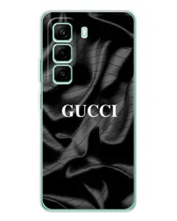 Чехол для Infinix Hot 50 Pro Plus с картинкой «Gucci — шелковые волны»
