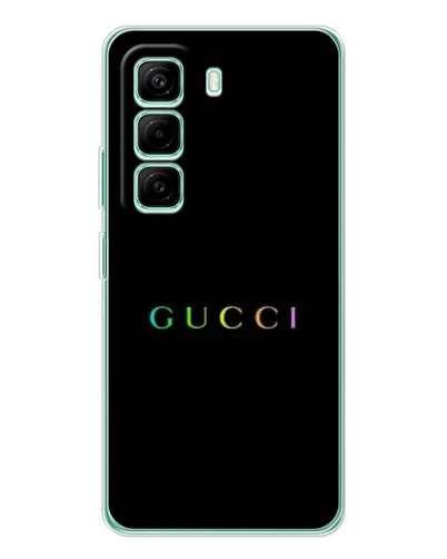 Чехол для Infinix Hot 50 Pro Plus с картинкой «Gucci — неоновый минимализм» Чехол для Infinix Hot 50 Pro Plus с картинкой «Gucci — неоновый минимализм»