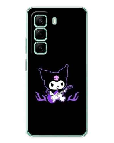 Чехол для Infinix Hot 50 Pro Plus с картинкой «Электрическая Kuromi»