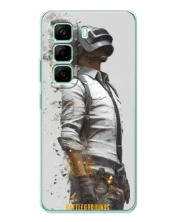 Чохол для Infinix Hot 50 Pro Plus з картинкою «PUBG — боєць у пилу» Чохол для Infinix Hot 50 Pro Plus з картинкою «PUBG — боєць у пилу»