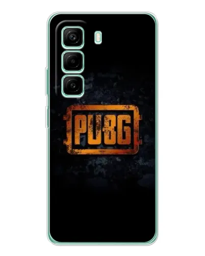 Чохол для Infinix Hot 50 Pro Plus з картинкою «PUBG — золотий логотип» Чохол для Infinix Hot 50 Pro Plus з картинкою «PUBG — золотий логотип»