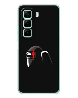 Чехол для Infinix Hot 50 Pro Plus с картинкой «Among Us шлем»