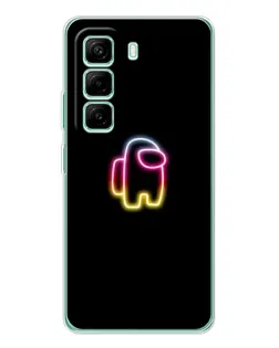 Чехол для Infinix Hot 50 Pro Plus с картинкой «Among Us градиент»