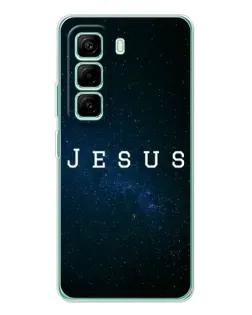 Чохол для Infinix Hot 50 Pro Plus з картинкою «Зоряне небо Jesus»