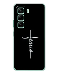 Чохол для Infinix Hot 50 Pro Plus з картинкою «Тонка лінія віри»