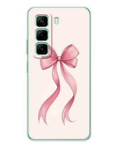 Чехол для Infinix Hot 50 Pro Plus с картинкой «Розовый бант»