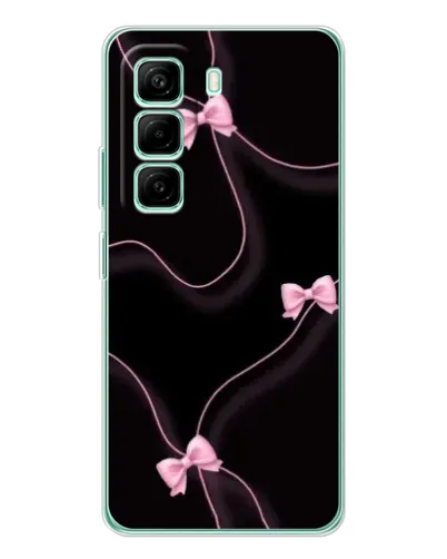 Чехол для Infinix Hot 50 Pro Plus с картинкой «Розовые ленты»