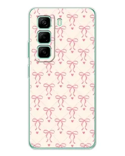 Чехол для Infinix Hot 50 Pro Plus с картинкой «Розовые бантики Coquette» Чехол для Infinix Hot 50 Pro Plus с картинкой «Розовые бантики Coquette»