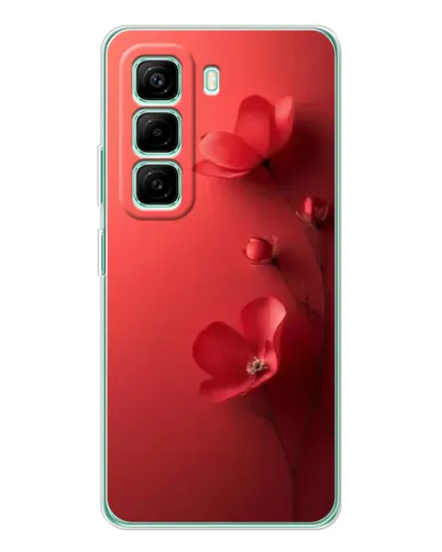 Чехол для Infinix Hot 50 Pro Plus с картинкой «Маковые соцветия» Чехол для Infinix Hot 50 Pro Plus с картинкой «Маковые соцветия»