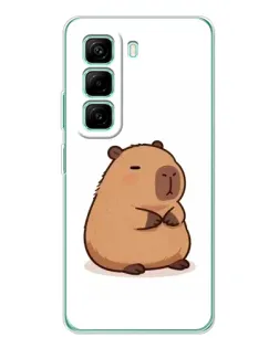 Чехол для Infinix Hot 50 Pro Plus с картинкой «Толстенькая капибара»