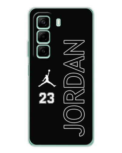 Чехол для Infinix Hot 50 Pro с картинкой «Jordan Vertical» Чехол для Infinix Hot 50 Pro с картинкой «Jordan Vertical»