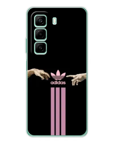 Чехол для Infinix Hot 50 Pro с картинкой «Adidas Hands» Чехол для Infinix Hot 50 Pro с картинкой «Adidas Hands»