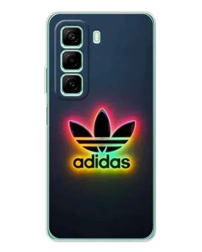 Чехол для Infinix Hot 50 Pro с картинкой «Неоновый Adidas» Чехол для Infinix Hot 50 Pro с картинкой «Неоновый Adidas»